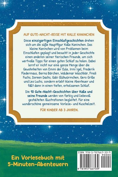 Produktbild: Auf Gute-Nacht-Reise mit Kalle Kaninchen