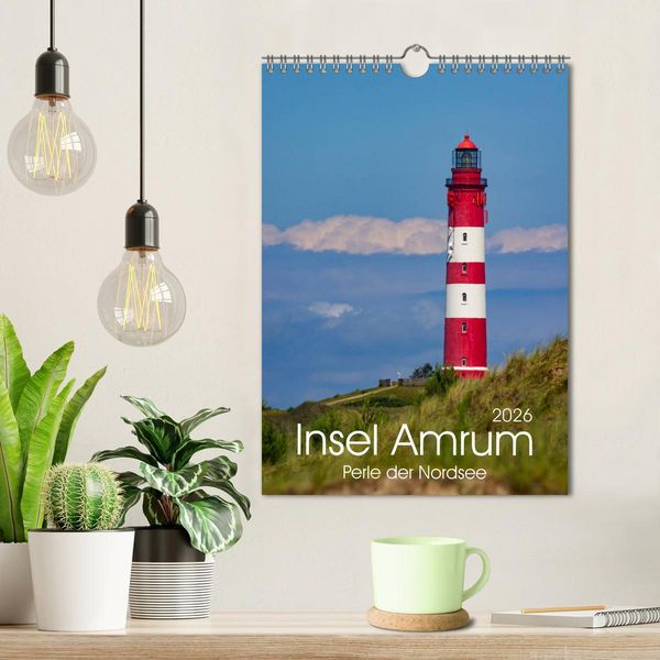 Produktbild: Insel Amrum (Wandkalender 2026 DIN A4 hoch), CALVENDO Monatskalender