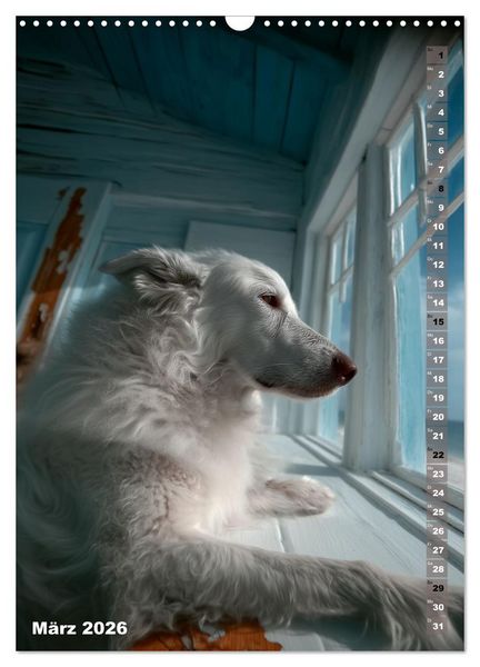 Produktbild: White Life (Wandkalender 2026 DIN A3 hoch), CALVENDO Monatskalender