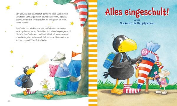 Produktbild: Der kleine Rabe Socke: Mit Socke durchs Jahr