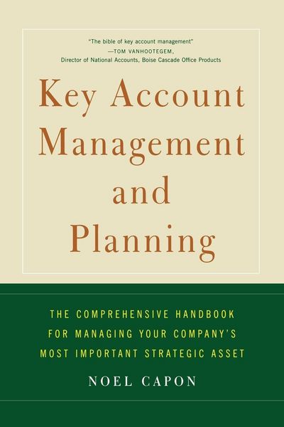 Produktbild: Key Account Management and Planning