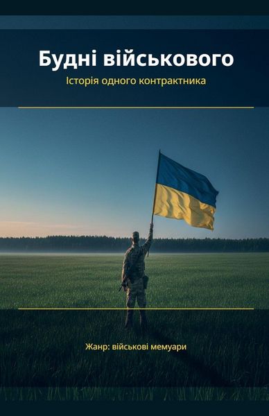 Produktbild: Будні військового - Історія одного контраl