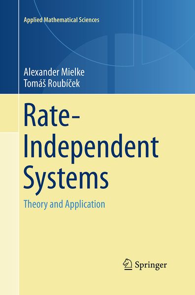 Produktbild: Rate-Independent Systems