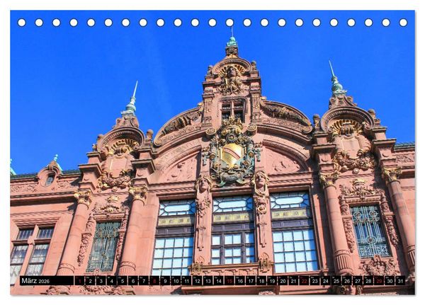 Produktbild: Historisches Heidelberg (Tischkalender 2026 DIN A5 quer), CALVENDO Monatskalender