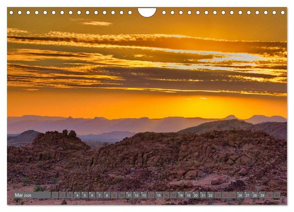 Produktbild: Namibia &ndash; Faszination Damaraland und Spitzkoppe (Wandkalender 2026 DIN A4 quer), CALVENDO Monatskalender