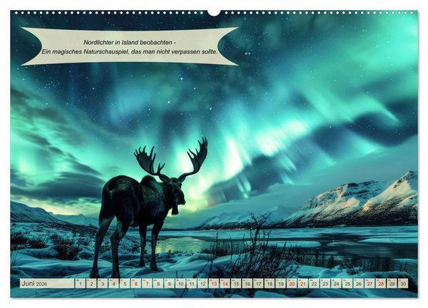 Produktbild: Abenteuerideen f&uuml;r Adrenalin Junkies (Wandkalender 2026 DIN A2 quer), CALVENDO Monatskalender