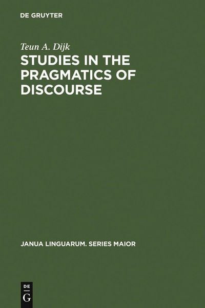 Produktbild: Studies in the Pragmatics of Discourse