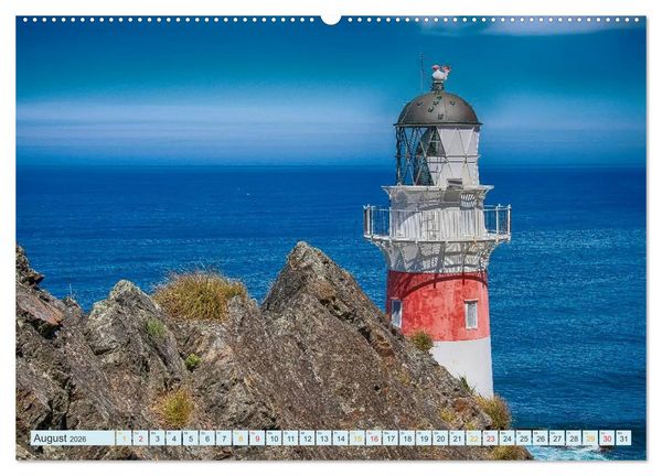 Produktbild: Leucht&uuml;rme - immer wieder faszinierend (hochwertiger Premium Wandkalender 2026 DIN A2 quer), Kunstdruck in Hochglanz