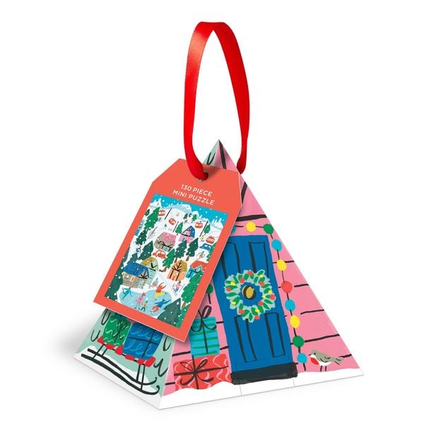 Produktbild: Alpine Cottage 130 Piece Puzzle Ornament