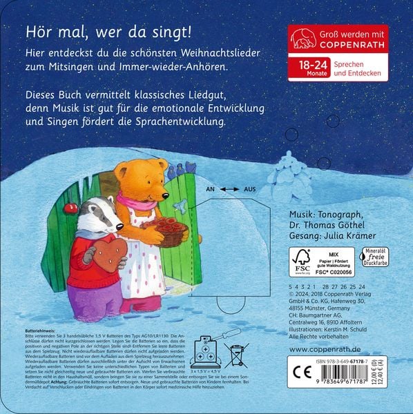 Produktbild: H&ouml;r mal, es ist Weihnachten! (Soundbuch)
