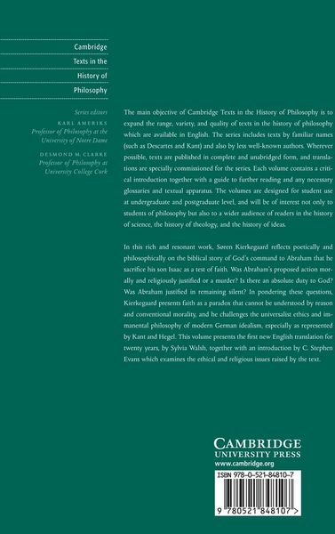 Produktbild: Fear and Trembling
