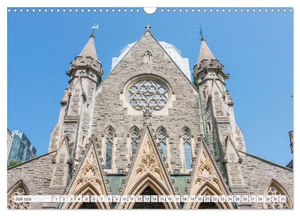 Produktbild: Montreal - klassisches Erbe in Qu&eacute;bec (Wandkalender 2026 DIN A3 quer), CALVENDO Monatskalender