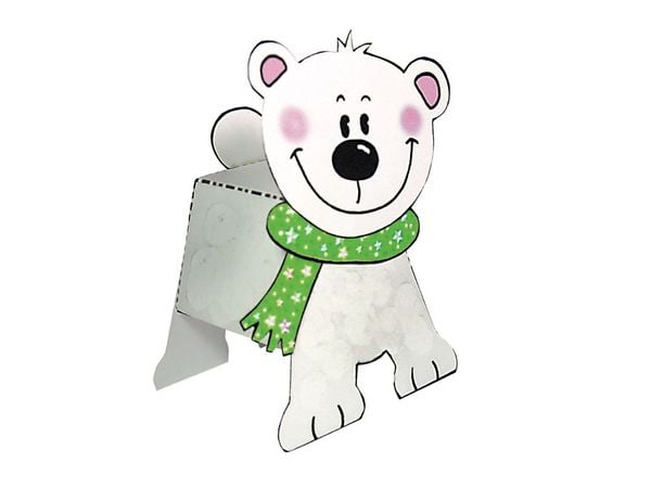 Produktbild: Das Ausschneide-Bastelbuch Wilde Tiere