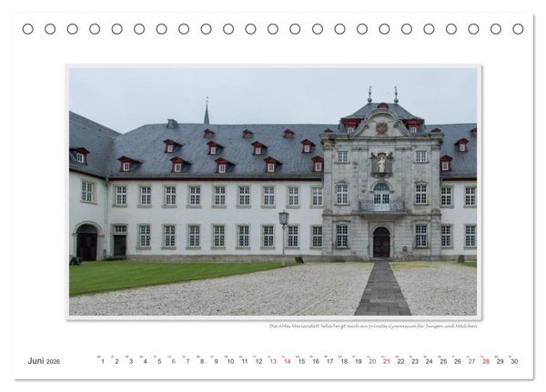 Produktbild: Emotionale Momente: Abtei Marienstatt im Westerwald (Tischkalender 2026 DIN A5 quer), CALVENDO Monatskalender