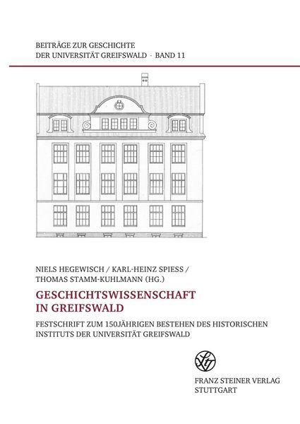 Produktbild: Geschichtswissenschaft in Greifswald