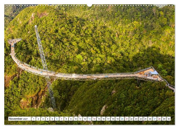 Produktbild: Malaysia &ndash; Zwischen Regenwald, Tempeln und Skyline von Kuala Lumpur (hochwertiger Premium Wandkalender 2027 DIN A2 quer), Kunstdruck in Hochglanz