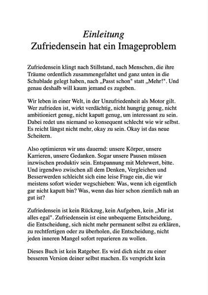Produktbild: Der Hei&szlig;e Schei&szlig; Vom Zufriedensein