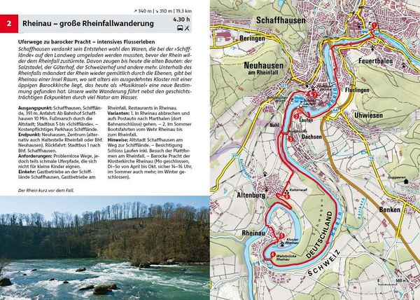 Produktbild: ROTHER Wanderf&uuml;hrer Schaffhausen
