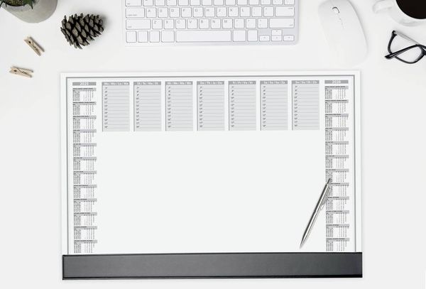 Produktbild: SIGEL Schreibunterlage Office, weiss 2025/2026