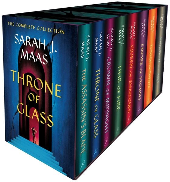 Throne of Glass Hardcover Box Set, Gebundene Ausgabe von Sarah J. Maas, Bloomsbury USA, 9781639731763