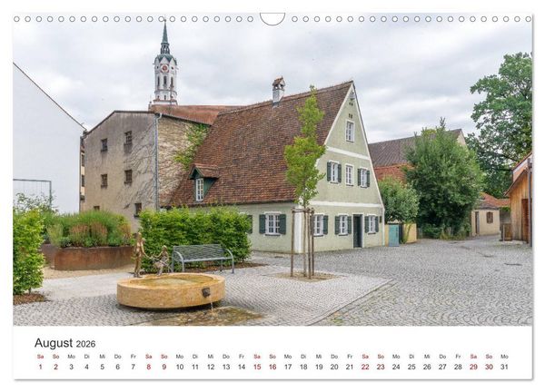 Produktbild: Schrobenhausen - Lenbachstadt im Spargelland (Wandkalender 2026 DIN A3 quer), CALVENDO Monatskalender