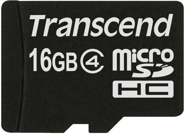 Transcend Standard microSDHC-Karte Industrial 16GB Class 4