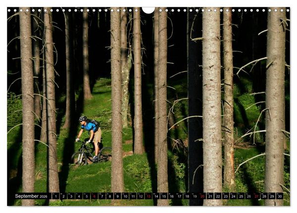 Produktbild: Mountainbike Spirit 2026 (Wandkalender 2026 DIN A3 quer), CALVENDO Monatskalender