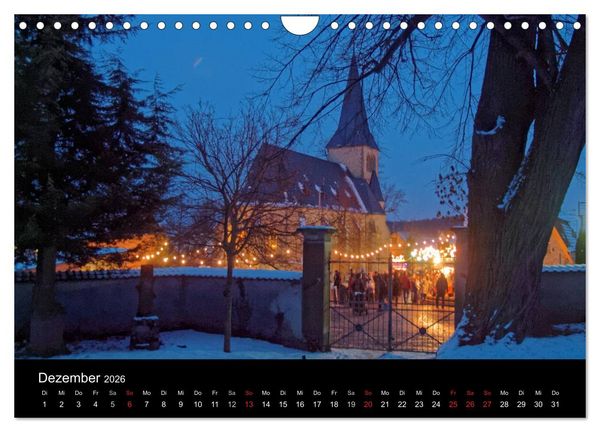 Produktbild: Himmel &uuml;ber Rheinhessen (Wandkalender 2026 DIN A4 quer), CALVENDO Monatskalender