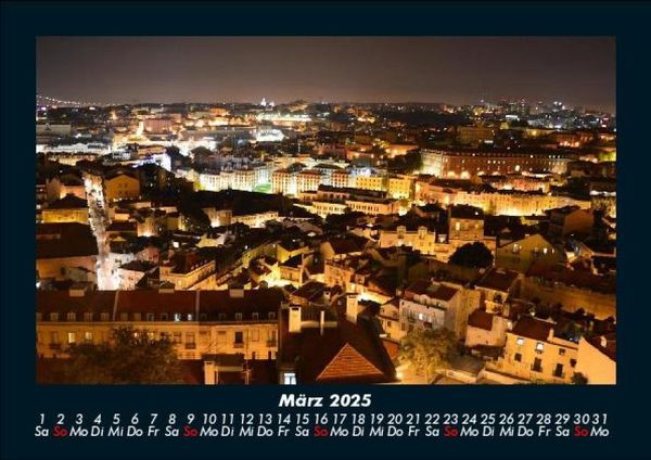 Produktbild: Lissabon 2025 Fotokalender DIN A5