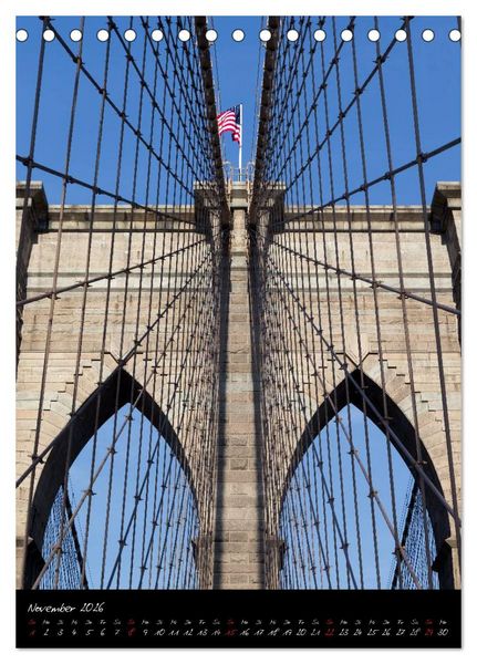 Produktbild: New York City (Tischkalender 2026 DIN A5 hoch), CALVENDO Monatskalender