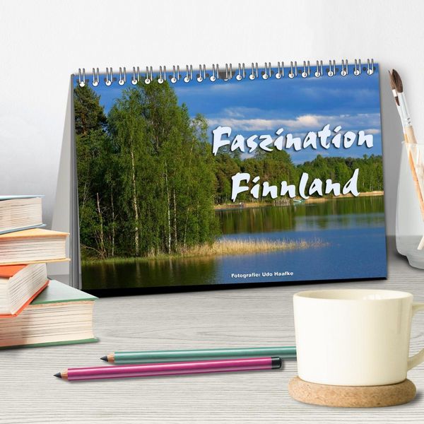 Produktbild: Faszination Finnland (Tischkalender 2026 DIN A5 quer), CALVENDO Monatskalender