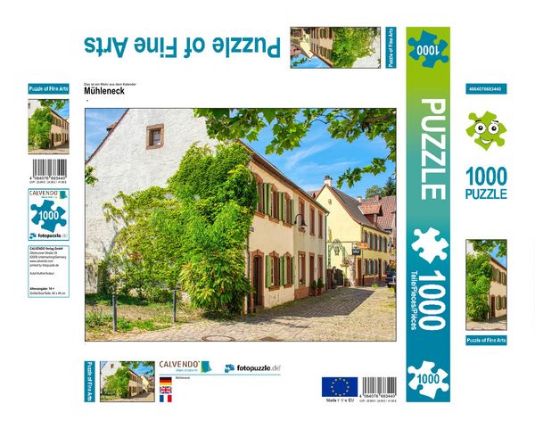 Produktbild: CALVENDO Puzzle M&uuml;hleneck | 1000 Teile Lege-Gr&ouml;&szlig;e 64x48cm Foto-Puzzle f&uuml;r gl&uuml;ckliche Stunden