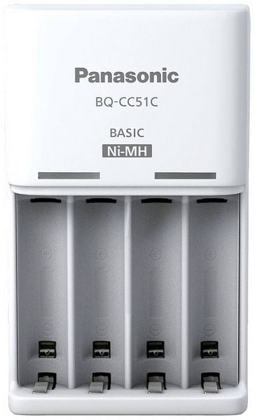 Produktbild: Panasonic Basic BQ-CC51 Steckerladerger&auml;t NiMH Micro (AAA), Mignon (AA)