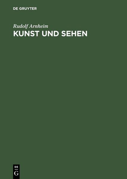 Produktbild: Kunst und Sehen