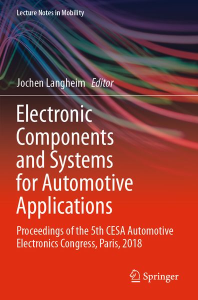 Produktbild: Electronic Components and Systems for Automotive Applications