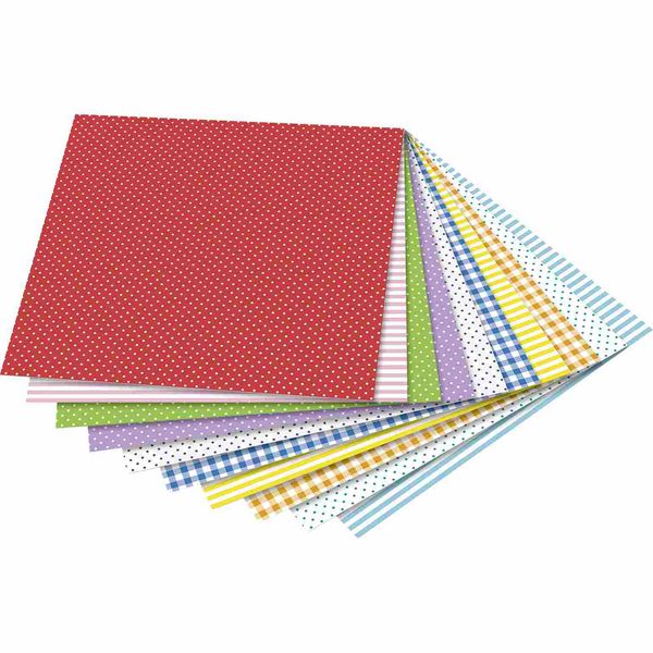 Produktbild: Folia Motivblock KRAFTPAPIER, DIN A4, 20 Blatt sortiert, Kraftkarton 230g/m&sup2; und Kraftpapier 120g/m&sup2;