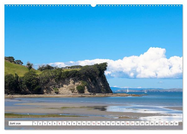 Produktbild: Neuseeland - Die sch&ouml;nsten Orte am anderen Ende der Welt (hochwertiger Premium Wandkalender 2026 DIN A2 quer), Kunstdruck in Hochglanz