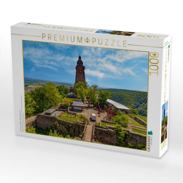 Produktbild: CALVENDO Puzzle Das Kaiser-Wilhelm-Nationaldenkmal | 1000 Teile Lege-Gr&ouml;&szlig;e 64x48cm Foto-Puzzle f&uuml;r gl&uuml;ckliche Stunden