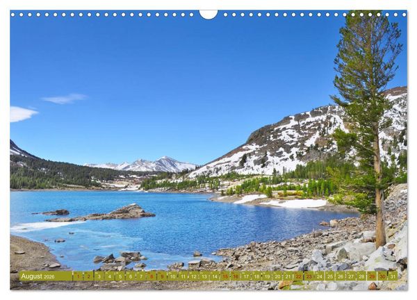 Produktbild: Erlebe mit mir die Landschaft des Yosemite Nationalpark (Wandkalender 2026 DIN A3 quer), CALVENDO Monatskalender