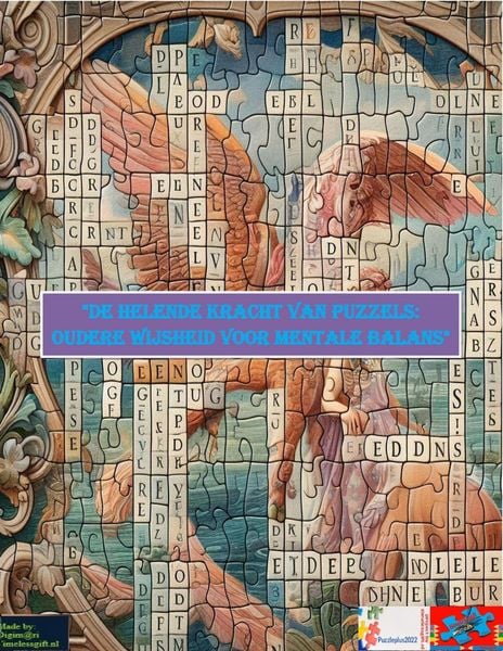 Produktbild: De helende kracht van puzzels: Oudere wijsheid voor mentale balans