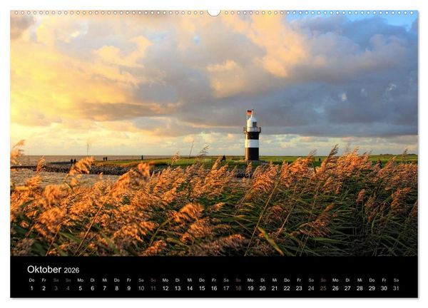 Produktbild: Leuchtturm "Kleiner Preu&szlig;e" (Wandkalender 2026 DIN A2 quer), CALVENDO Monatskalender