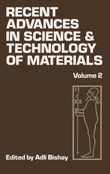 Produktbild: Recent Advances in Science and Technology of Materials