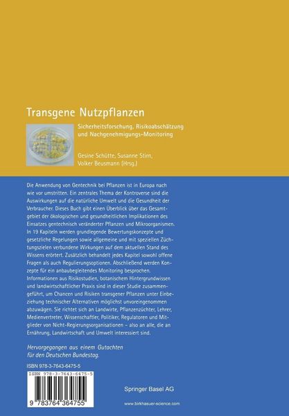 Produktbild: Transgene Nutzpflanzen