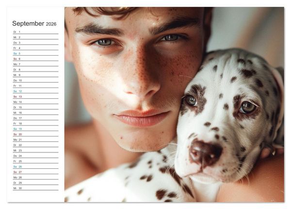 Produktbild: Herzensbrecher (Wandkalender 2026 DIN A2 quer), CALVENDO Monatskalender