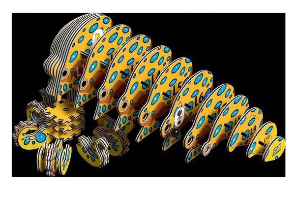 Produktbild: EUGY - 3D Bastelset Oktopus