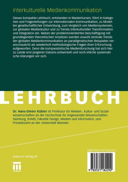 Produktbild: Interkulturelle Medienkommunikation