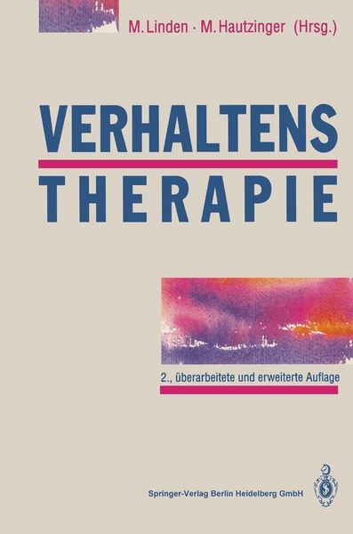 Produktbild: Verhaltenstherapie