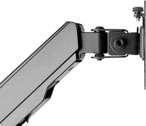 Produktbild: Digitus Monitor-Wandhalterung DA-90372 1 Display(s) 43,2 cm (17") - 81,3 cm (32") Schwarz H&ouml;henverstellbar, Schwenkbar, Neigbar, Neigbar