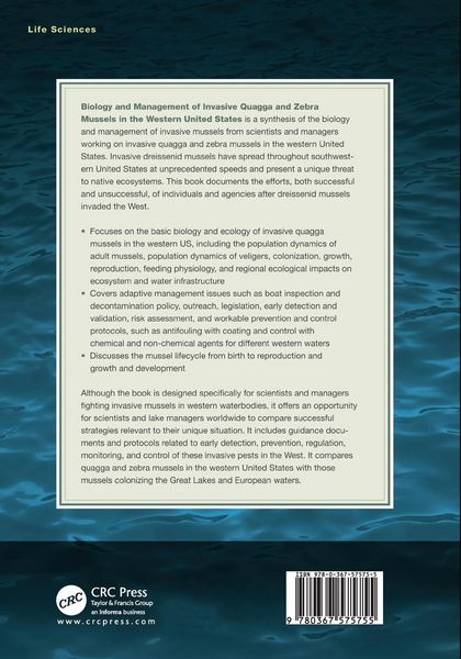 Produktbild: Biology and Management of Invasive Quagga and Zebra Mussels in the Western United States