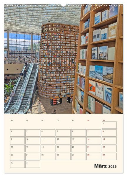 Produktbild: Entdecke Seoul (Wandkalender 2026 DIN A2 hoch), CALVENDO Monatskalender
